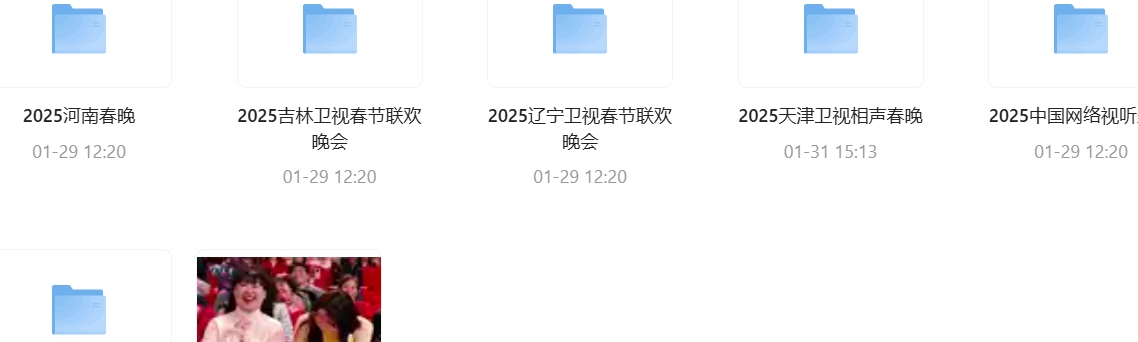 春晚2025合集