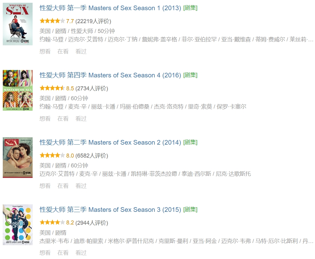 性爱大师（1-4季全）