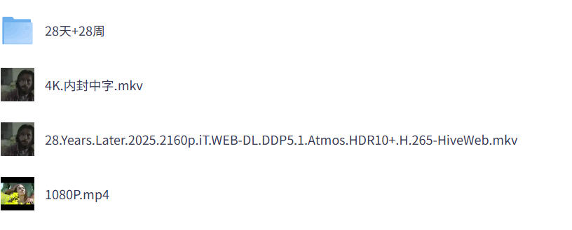 惊变28年+惊变28周+惊变28天